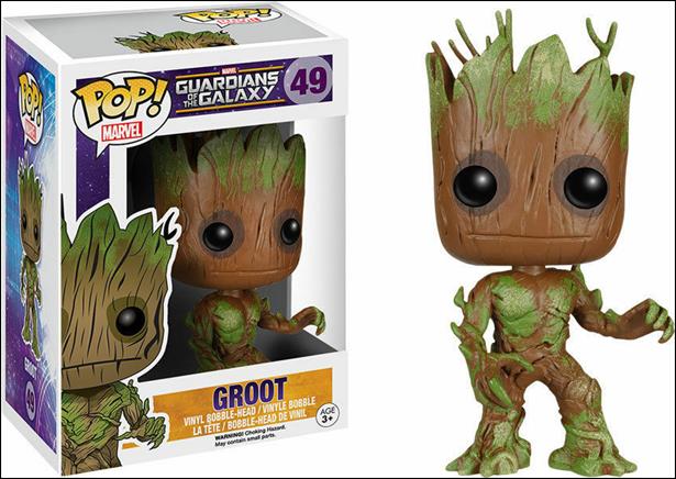 POP! Marvel figure 49-C Groot (Extra Mossy)