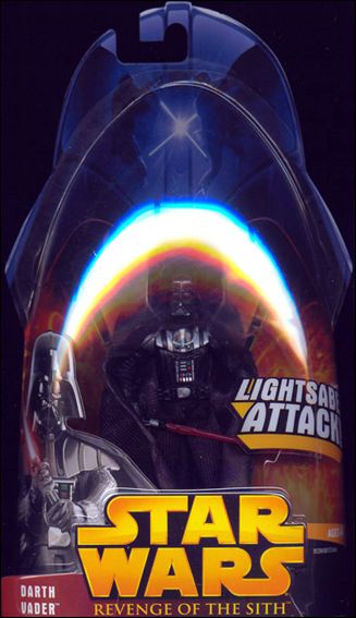 Star Wars: Revenge of the Sith 3 3/4" Basic Action Figures figure 11 Darth Vader (Lightsaber Attack!)