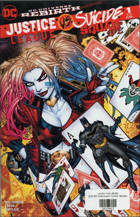 Justice League Vs Suicide Squad issue 1-TD Jonboy Meyers KRS Comics Color Cover 1/3000