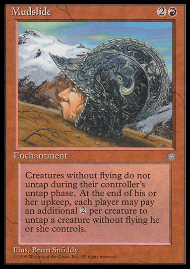 Magic the Gathering: Ice Age (Base Set) card 204 Mudslide