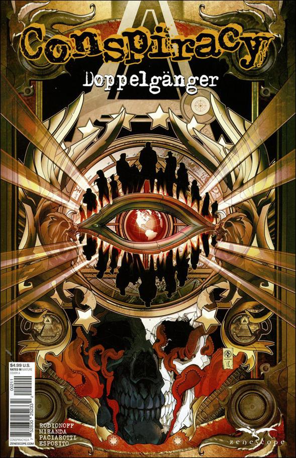 Conspiracy (2018) issue 2 Leonardo Colapietro Cover