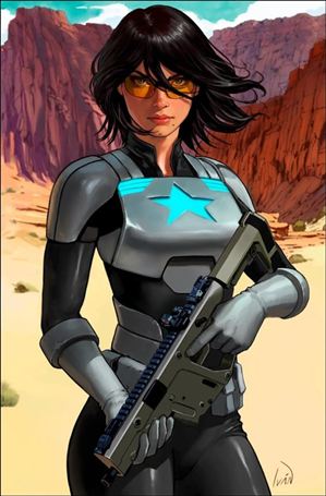 G.I. Joe (2024) issue 7.00-J Retailer Exclusive Ivan Talavera Foil Virgin Cover