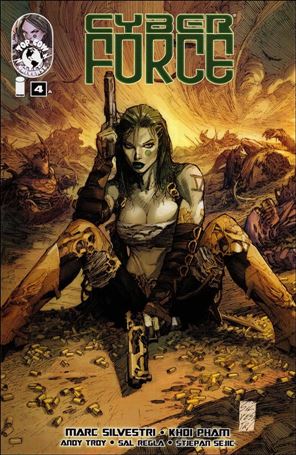 Cyberforce (2012) issue 4 Marc Silvestri Standard Cover
