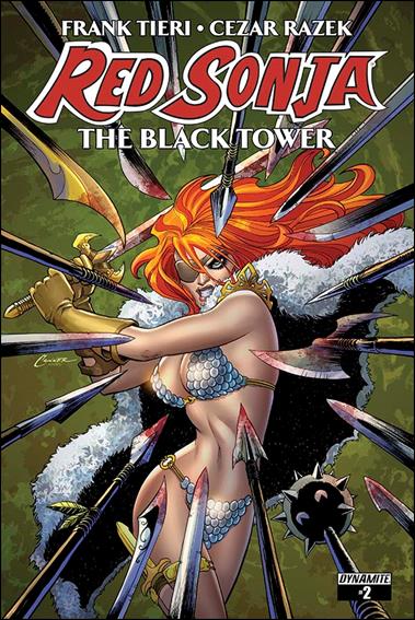 Red Sonja: The Black Tower issue 2 Standard Cover