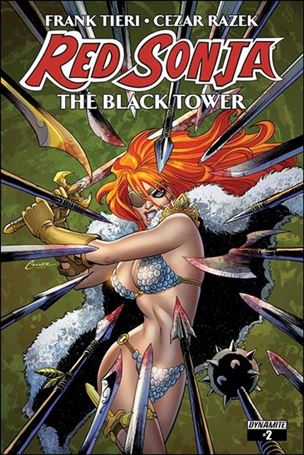 Red Sonja: The Black Tower issue 2 Standard Cover