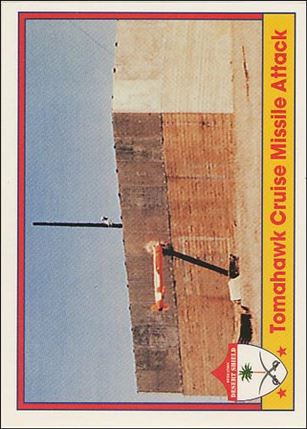 Operation Desert Shield (Base Set) card 104 Tomahawk Cruise Missile Attack