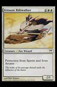 Magic the Gathering: Champions of Kamigawa (Base Set) card 29 Kitsune Riftwalker
