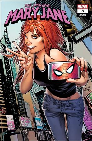 Amazing Mary Jane issue 6-B Greg Land Cover