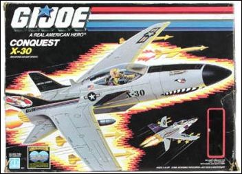 G.I. Joe: A Real American Hero 3 3/4" Basic Vehicles and Playsets figure 72 Conquest X-30