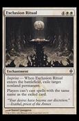 Magic the Gathering: New Phyrexia card 10 Exclusion Ritual