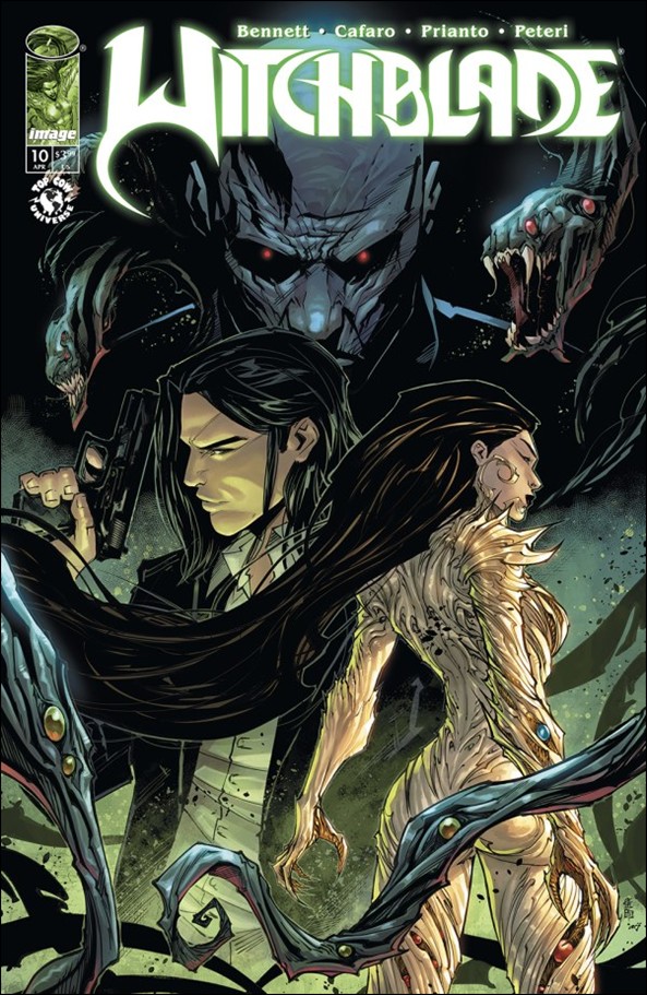 Witchblade (2024) issue 10 Giuseppe Cafaro Cover