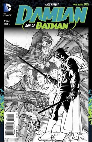 Damian: Son of Batman issue 1-C Andy Kubert 1:100 Sketch Cover
