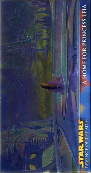 Star Wars: Revenge of the Sith Widevision (Chrome Art Retail Subset) card R10 A Home For Princess Leia