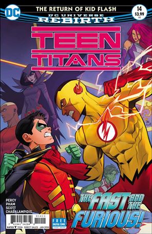 Teen Titans (2016) issue 14 Dan Mora Cover