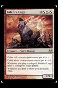 Magic the Gathering: Eventide (Base Set) card 132 Balefire Liege