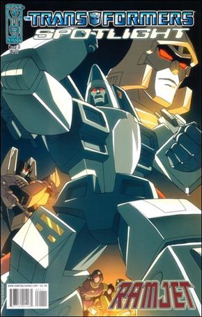 Transformers Spotlight issue nn10-B Ramjet - Guido Guidi Cover