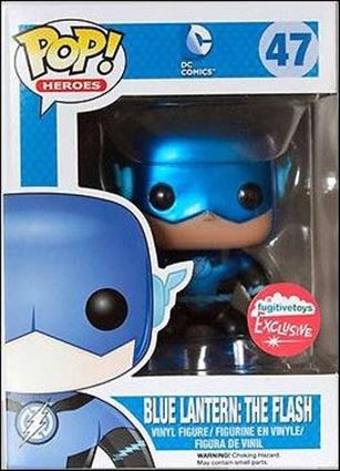 POP! Heroes figure 47-B Blue Lantern: The Flash (Metallic)