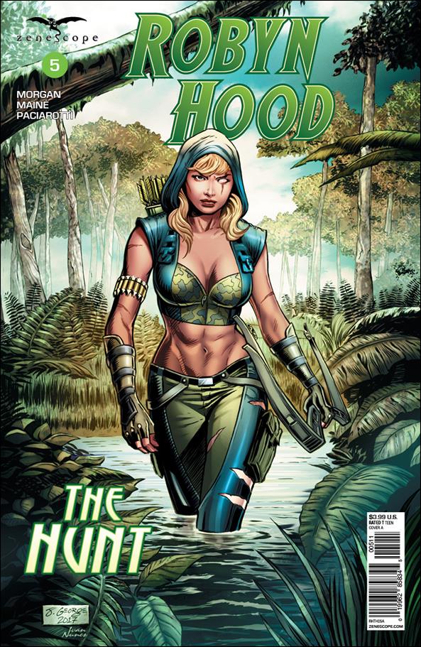 Robyn Hood: The Hunt issue 5 Josh George Cover