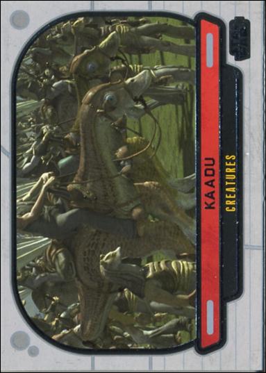 Star Wars Galactic Files (Base Set) card 297 Kaadu Creatures
