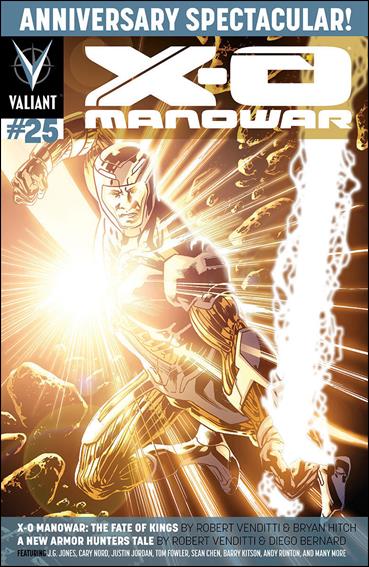 X-O Manowar (2012)  issue 25-B Bryan Hitch Cover