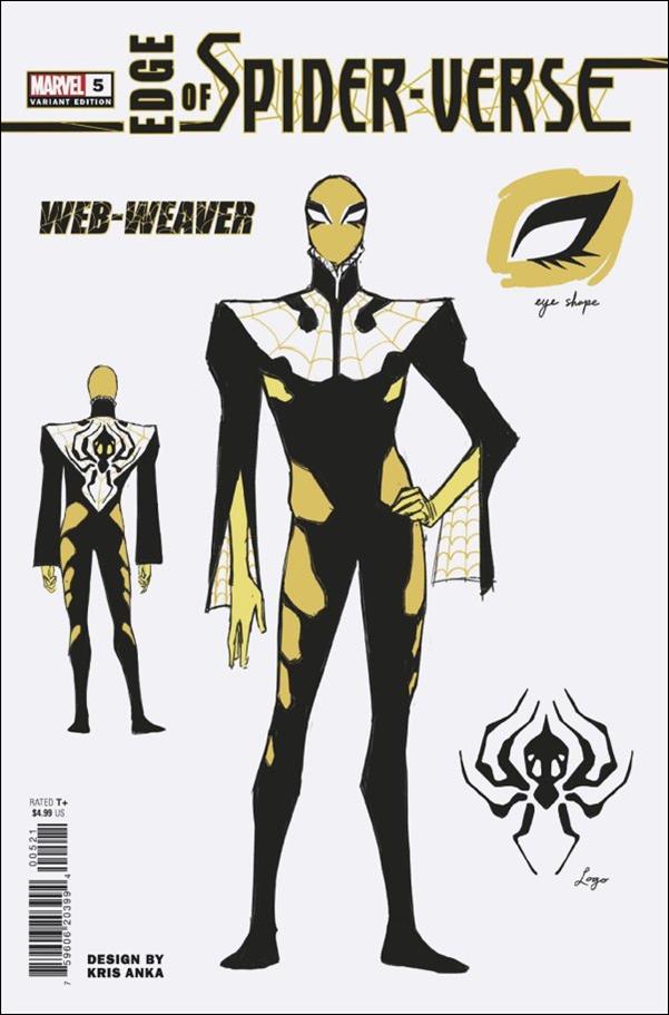 Edge of Spider-Verse (2022) issue 5-C Kris Anka Design 1:10 Cover