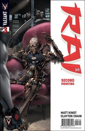 Rai (2014) issue 3-D Clayton Crain Cover (2nd Printing)