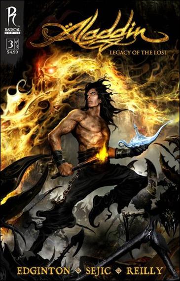 Aladdin: Legacy of the Lost issue 3-B Clint Langley Cover