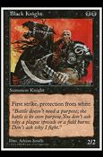 Magic the Gathering: Anthologies (Base Set) card 20 Black Knight