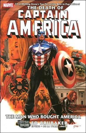 Captain America: The Death of Captain America  Cover Image 2