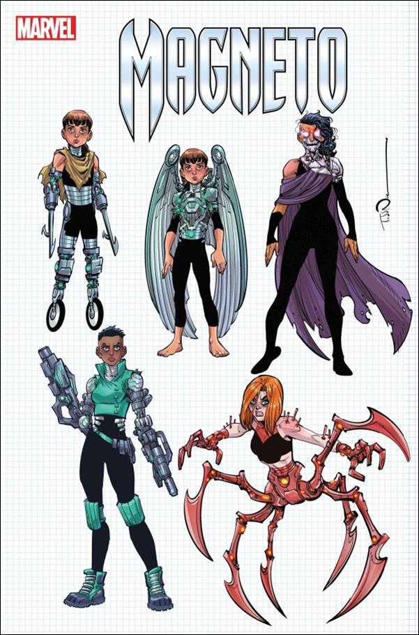 Magneto (2023) issue 4-B Todd Nauck 1:10 Sisterhood of Evil Mutants Cover
