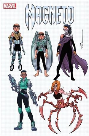 Magneto (2023) issue 4-B Todd Nauck 1:10 Sisterhood of Evil Mutants Cover