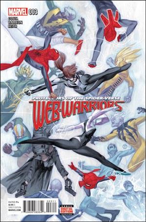 Web Warriors issue 3 Julian Totino Tedesco Cover