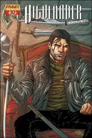 Highlander issue 10 Joe Prado Cover