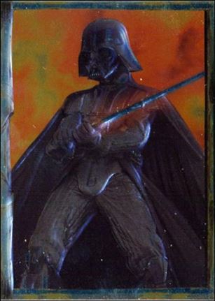 Star Wars: Revenge of the Sith (Darth Vader Embossed Foil Subset) card 8