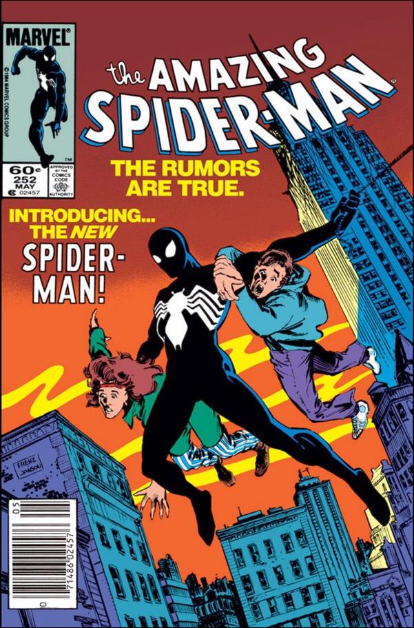 Amazing Spider-Man (1963) issue 252-B Newstand Cover