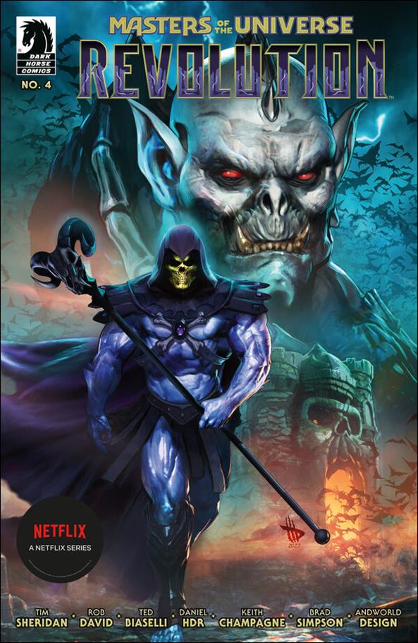Masters of the Universe: Revolution issue 4 Dave Wilkins Cover