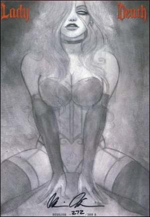 Lady Death: The Rapture issue 1-DX Devilish Edition 1/300 Cover B 1/30