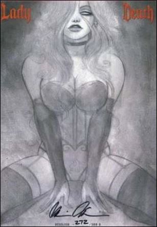 Lady Death: The Rapture issue 1-DX Devilish Edition 1/300 Cover B 1/30