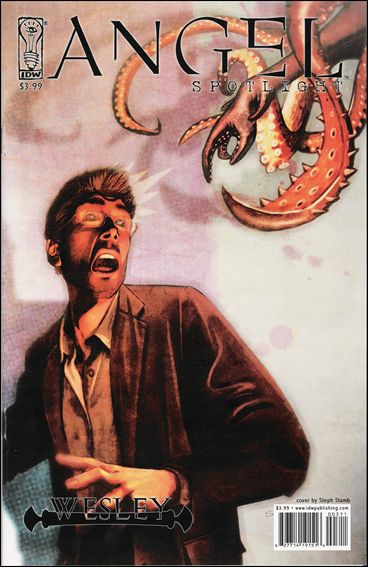 Angel Spotlight: Wesley issue 1-B Steph Stamb Cover