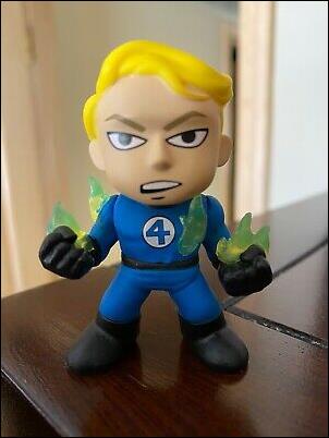 Fantastic Four Mystery Minis figure 15 Human Torch  (Target Exclusive)