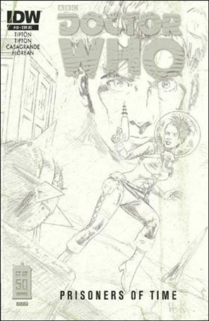 Doctor Who: Prisoners of Time  issue 10-G Robert Hack Jetpack Comics Sketch Wrap Cover 1/250