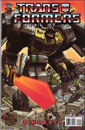 Transformers: Best of UK: Dinobots issue 5 Nick Roche Cover