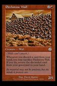 Magic the Gathering: Torment (Base Set) card 110 Pitchstone Wall