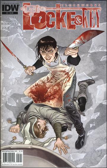 Locke & Key: Clockworks issue 5 Grey Background Cover