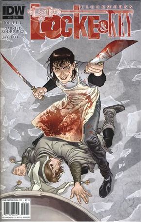 Locke & Key: Clockworks issue 5 Grey Background Cover