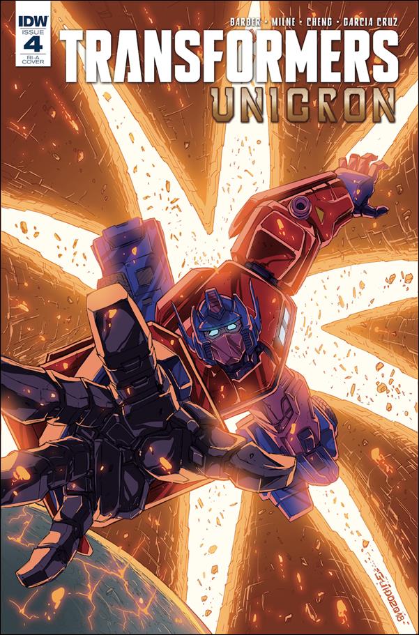 Transformers: Unicron issue 4-C Guido Guidi 1:10 Cover
