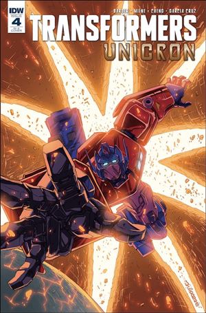 Transformers: Unicron issue 4-C Guido Guidi 1:10 Cover