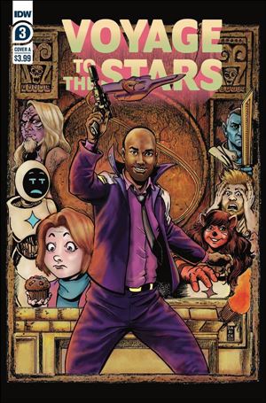Voyage to the Stars issue 3 Darick Robertson Cover