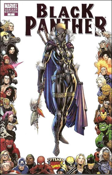Black Panther (2009) issue 7-B 1:10 70th Anniversary Frame Cover