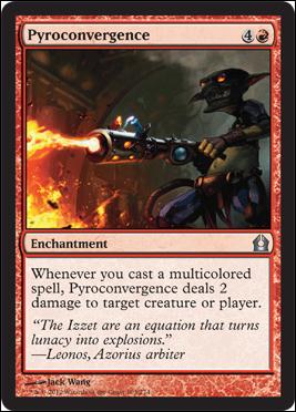 Magic the Gathering: Return to Ravnica (Base Set) card 102 Pyroconvergence